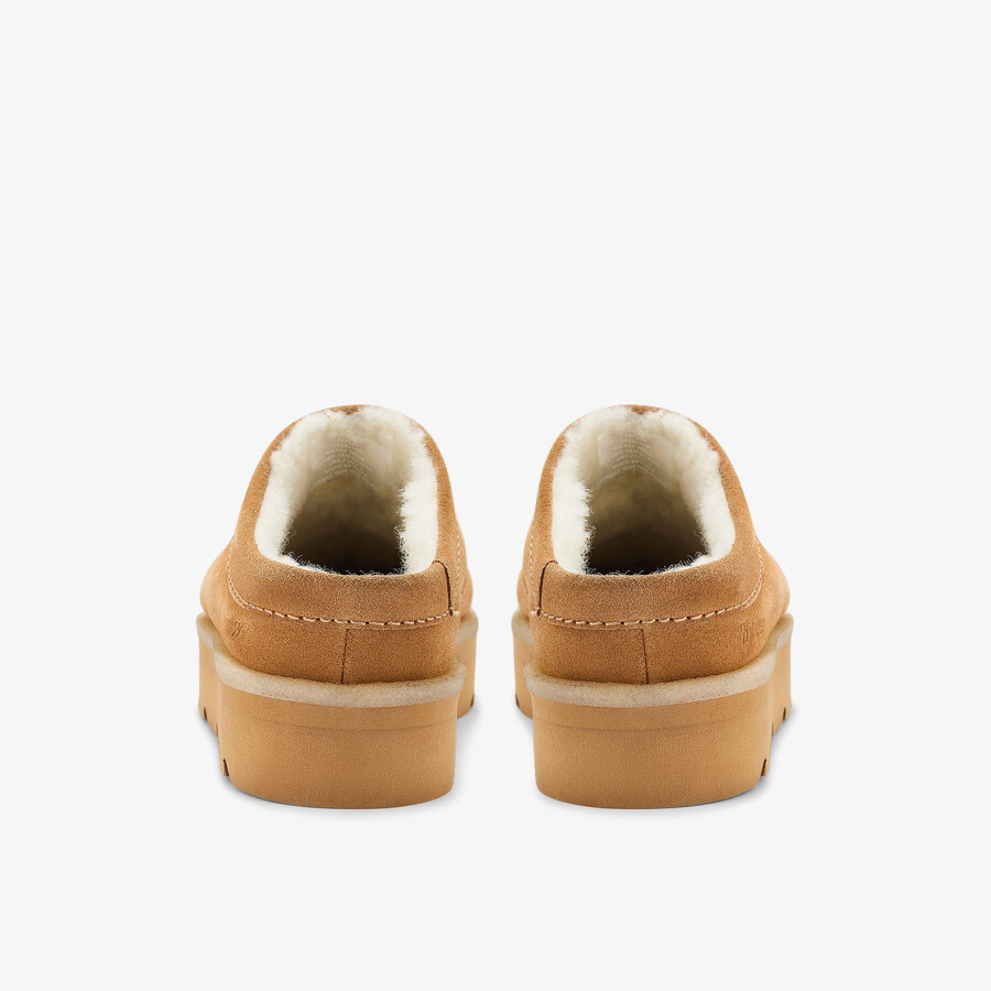 meare mule - caramel warmlined